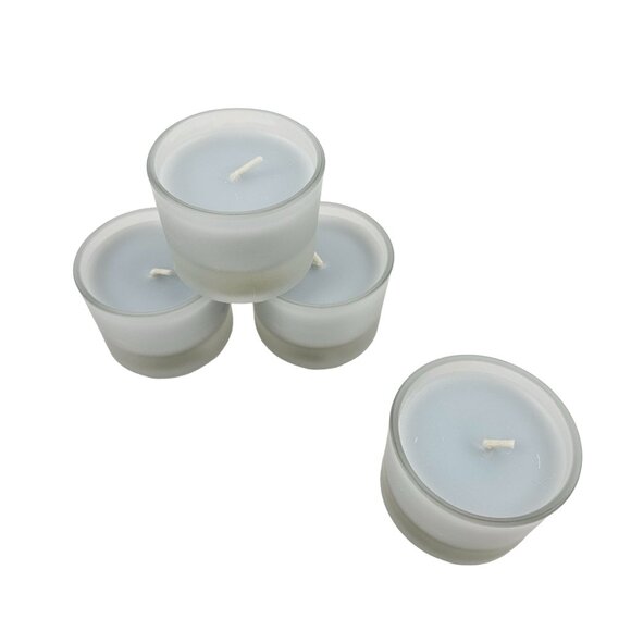 Restoration Hardware Honeydew Quince Votive Candles Set of 4 Filled Votives - Picture 10 of 10